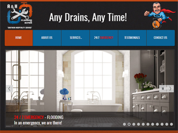 A & H Plumbing and Repair Web Site